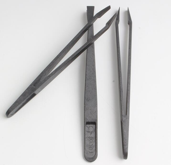 黑色塑料防靜電鑷子哪個廠家能做？東莞龍氏達您瞧一瞧